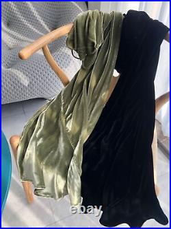 Doen Vintage Velvet Slip Dress Size MIDI Dress For Women