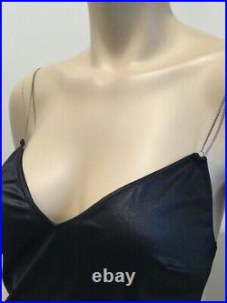 Dolce & Gabbana VINTAGE BELLUCCI Bodycon Chain Strap Slip Dress, 1990s US2-US4