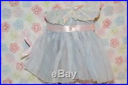 EXCELLENT! Vintage Shirley Temple Doll Dress & Slip For 18 S. T Compo Doll
