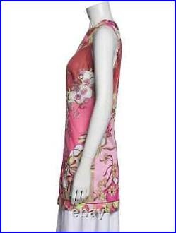 Emilio Pucci For Formfit Rogers Psychedlic Print Slip Mini Dress Gown Vintage M