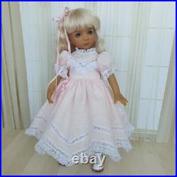 Exclusive outfit for doll Dianna Effner Little Darling. DRESS + Slip