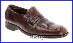 FLORSHEIM Shoes 8.5 D Mens Imperial PENNY LOAFERS Cordovan Slip On USA Vintage