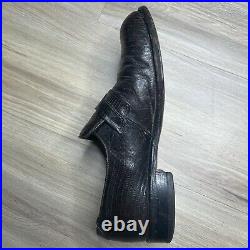 FootJoy Vintage Lizard Skin Loafers Slip On Shoes 8.5D