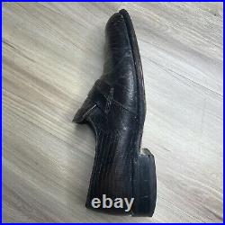 FootJoy Vintage Lizard Skin Loafers Slip On Shoes 8.5D