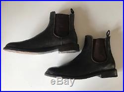 Frye Mens James Chelsea Slip On Dress Boots Vintage Brown 12 $398