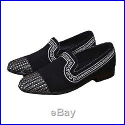 Fulinken 2 Color Sz 5-12 Vintage Suede Leather Loafers Dress Slip On Mens Shoes