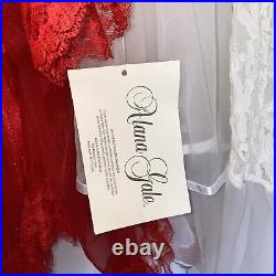 GORGEOUS VINTAGE VOLUP Mixed Era 60s-70s NWT/UNFLAWED Nylon Slip Lingerie Lot