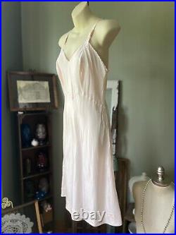 Gorgeous Vintage Chemises Size 36 Soft Neutral Tones Val Mode Seamprute Lingerie