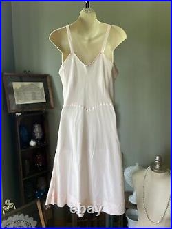 Gorgeous Vintage Chemises Size 36 Soft Neutral Tones Val Mode Seamprute Lingerie