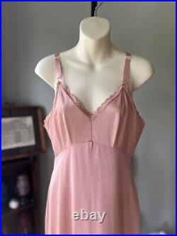 Gorgeous Vintage Chemises Size 36 Soft Neutral Tones Val Mode Seamprute Lingerie