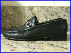 Gucci Vintage Horse Bit Driving Loafers Slip On Shoes Men Sz 43 M Italy 10 Us