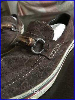 Gucci Vintage Slip On Loafer Shoes
