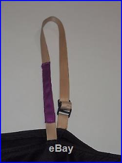 HELMUT LANG S/S 1996 Purple Applique Strap Slip Dress SIZE Vintage 90s Tech