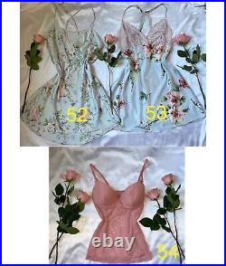 HUGE GORGEOUS 54PC VINTAGE LINGERIE LOT MIXED ERA 60s-90s. RESELLER LOT UFLAWED