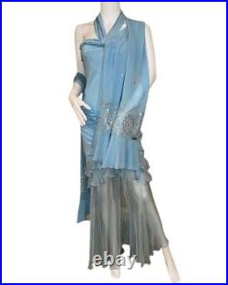 John Galliano for Christian Dior 2004'04 Vintage Dress, Shawl, + Cardigan SET