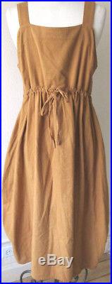 Krista Larson Pumpkin Cotton Flannel Bakery Slip Vintage Romantic Style