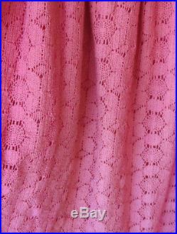 Krista Larson Raspberry Cotton & Lace Appledore Slip Romantic Vintage Style