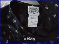 Laura Ashley Vintage Cotton Jersey Slip On Style Full Length Flattering Dress, M