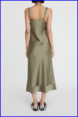 Lee Mathews Stella Silk Satin Vintage Slip Dress Size 2