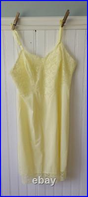 Lot of 6 Vintage Women's Lingerie Full Slip Dresses Nightie Nightgown Lace Silky