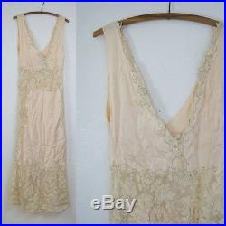 Lot of Vintage Dresses 1920s 1930s 1940s silk slip crepe voile velvet XS- Medium