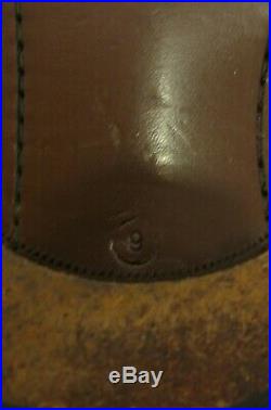 Mauri Vintage Brown Leather/alligator Men's Slip On Dress Shoes 9
