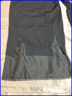 Miu miu cashmere silk dress top lace skirt s vintage slip