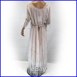 NEW NWT Nataya Plus Size Vintage Inspired Wedding Gown Style Dress & Slip Set 1X