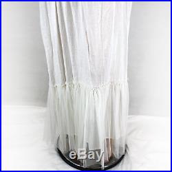 NEW NWT Nataya Plus Size Vintage Romantic Ivory Bridal Gown Dress & Slip Set 1X