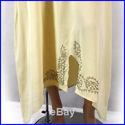 NEW NWT Nataya Plus Size Vintage Titanic Tea Party Gown Butter Dress Slip Set 2X