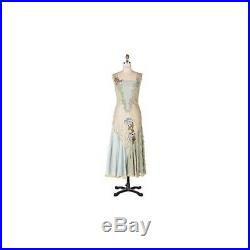 NWT Vintage Anthropologie Odille Vintage Lace Tea Slip Dress Embroidered