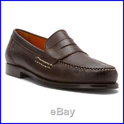Neil M Men's Cooper Slip On Penny Loafer Dress Shoes Vintage Brown NM383003