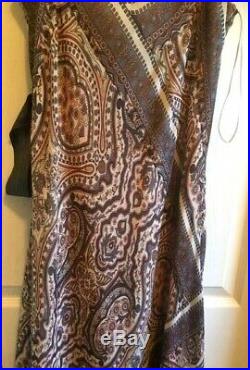 New Bcbg Max Azria Chloey Vintage Brocade Slip Dress Yts69n57 Size Xs $298.00