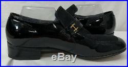 New Old Stock Vintage Nunn Bush Black Leather Loafer Slip On Shoes Mens Sz 10.5C