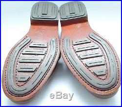 POLO RALPH LAUREN Brown Leather Casual Penny Loafers Slip On Dress Shoes 12 D