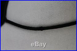 PRADA 90's Vintage Black Spaghetti Strap Silk Jersey Slip Dress 2 38