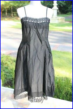 Pierre Balmain 1950s Haute Couture Black Cocktail Dress, Slip, Wrap Numbered