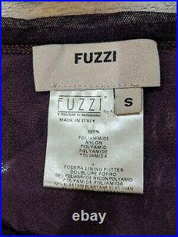 Purple Vintage Jean Paul Gaultier Fuzzi Mesh Dress Small S