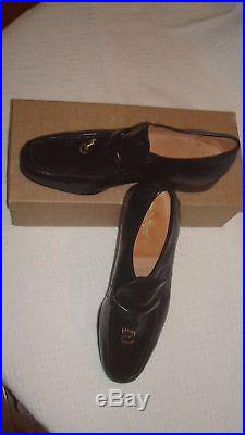 RARE JOHNSTON MURPHY Vintage Men's Black Tasseled Toe Slip-On/Dress Shoes- 11D
