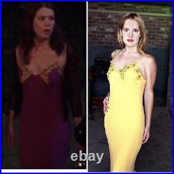 RARE Vintage ASO Anya, Buffy the Vampire Slayer, Lorelai Gilmore Silk slip dress