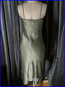 Rare Find Ladies True Vintage 1940s/50s Silk Slip and Dressing Gown Set