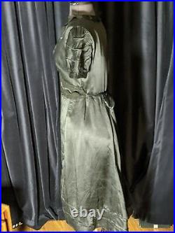 Rare Find Ladies True Vintage 1940s/50s Silk Slip and Dressing Gown Set