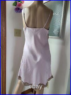 Rare Vintage Y2K Victoria's Secret 100% Silk Slip Dress Size M