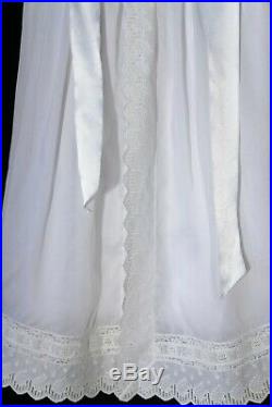 SALE! Vintage Heirloom Girl's Christening Gown Baptism Dress & Slip 6 Months New