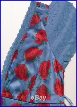 SILK Evening SLIP DRESS, Vintage BETSEY Johnson, NEW, 2, Old School Hollywood