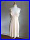 STUNNING VTG GOSSARD ARTEMIS Peach Nylon & Lace Full-slip Dress Lingerie SZ 36