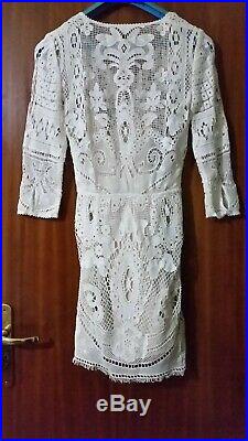 Spell & the Gypsy Designs Vintage Woodstock Mini Dress M size with slip