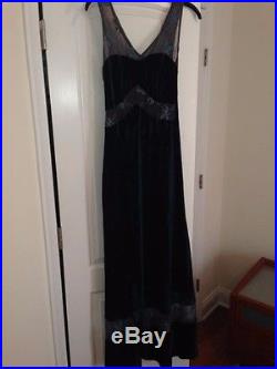 Steffi Dobrindt VINTAGE 30s 40s style maxi evening gown slip dress size small