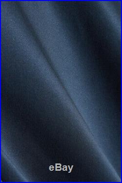 THEORY Blue Silk Dress Satin Slip Dress SIENNA MILLER size 10 NEW NWT $375
