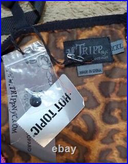 TRIPP Leopard Print SlipMini Dress SZ XXL NWT Hot Topic Vintage 90s Style